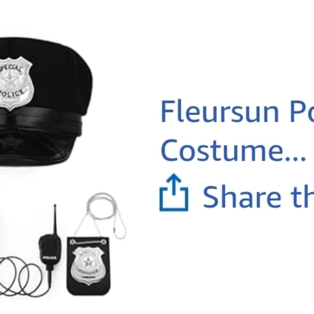 Police Officer Costume Set